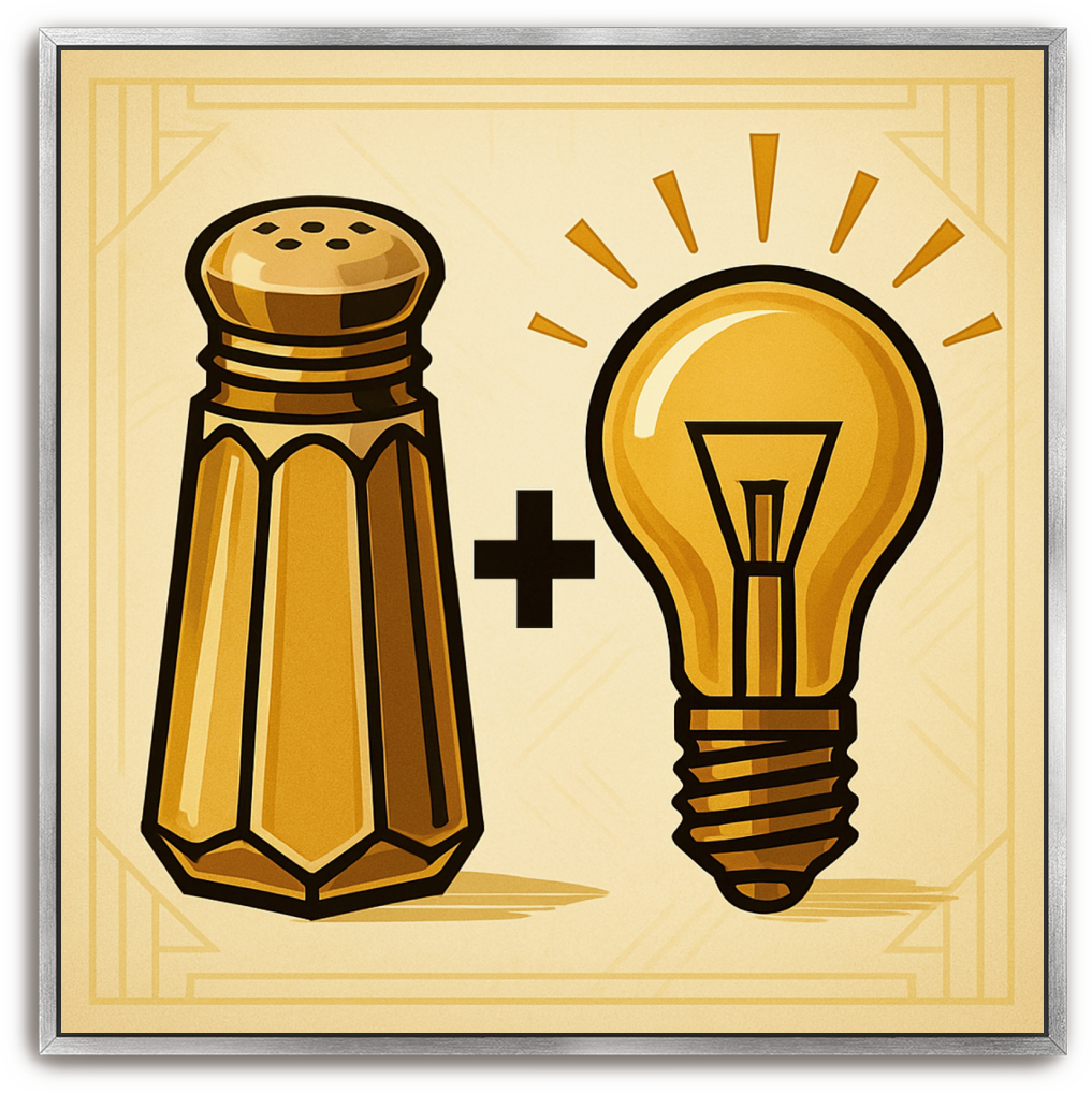 Salt + Light - Art Deco - Scriptures Illustrated