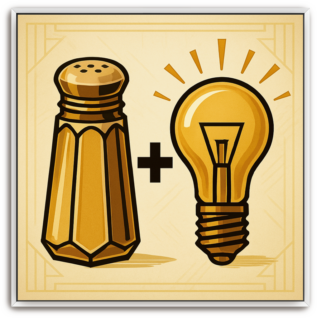 Salt + Light - Art Deco - Scriptures Illustrated