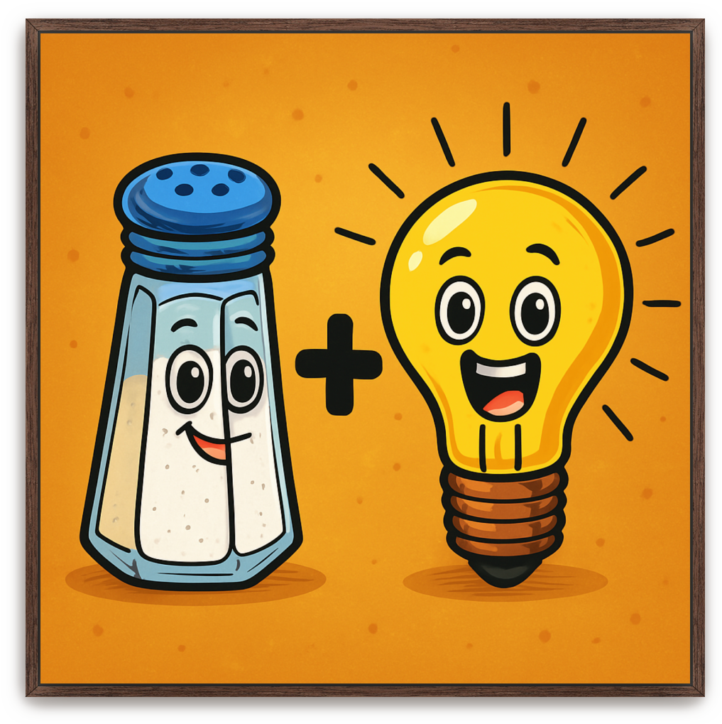 Salt + Light - Cartoon - Scriptures Illustrated