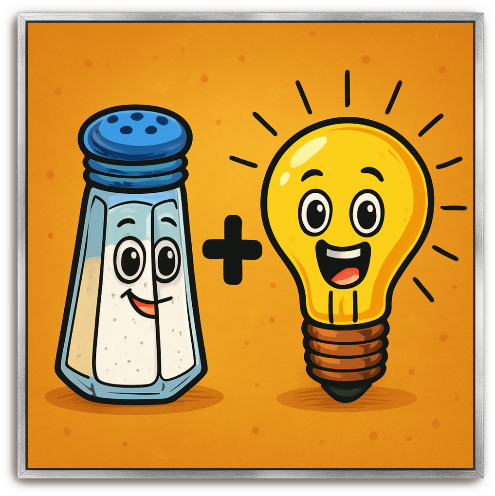 Salt + Light - Cartoon - Scriptures Illustrated