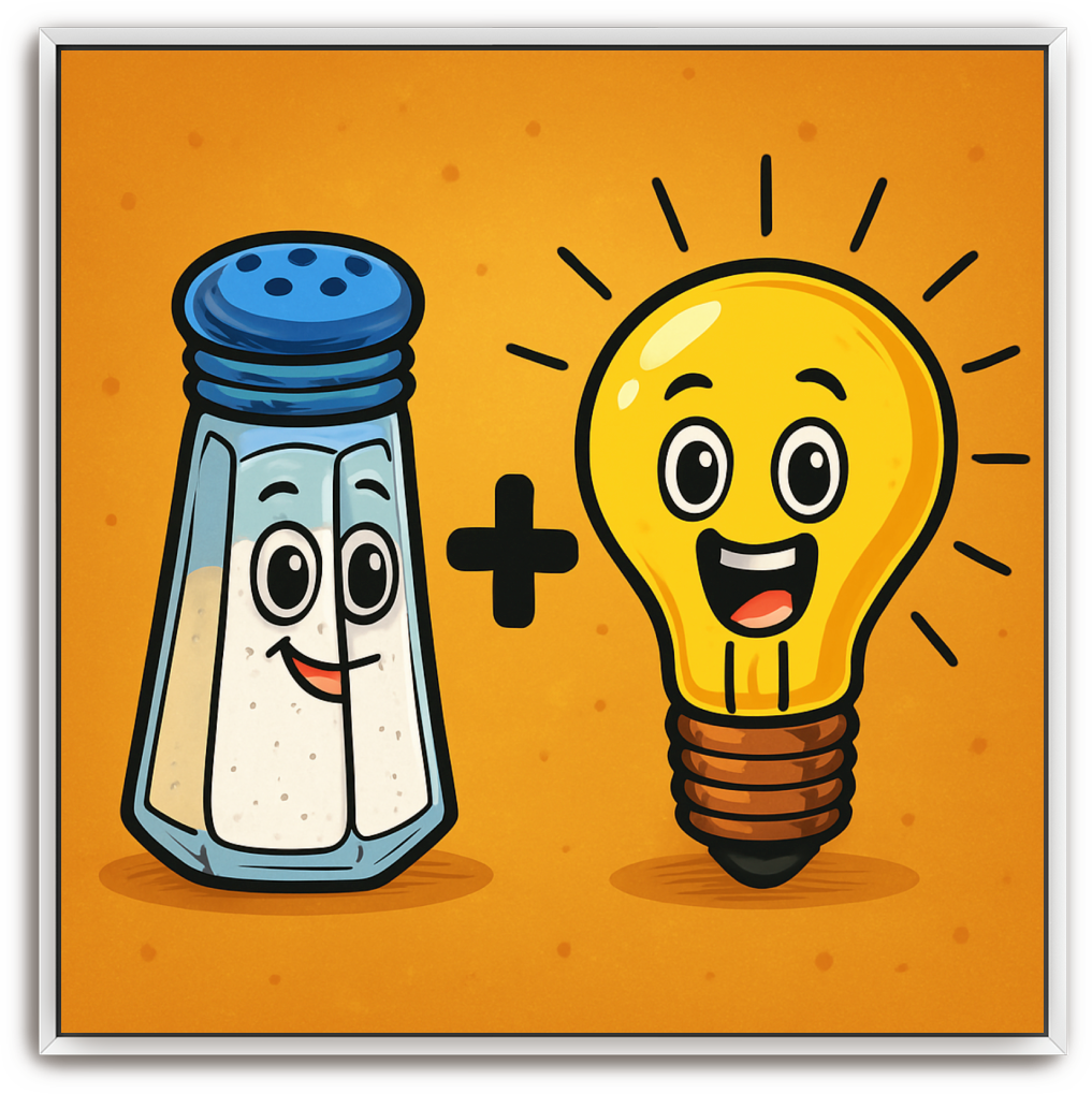 Salt + Light - Cartoon - Scriptures Illustrated