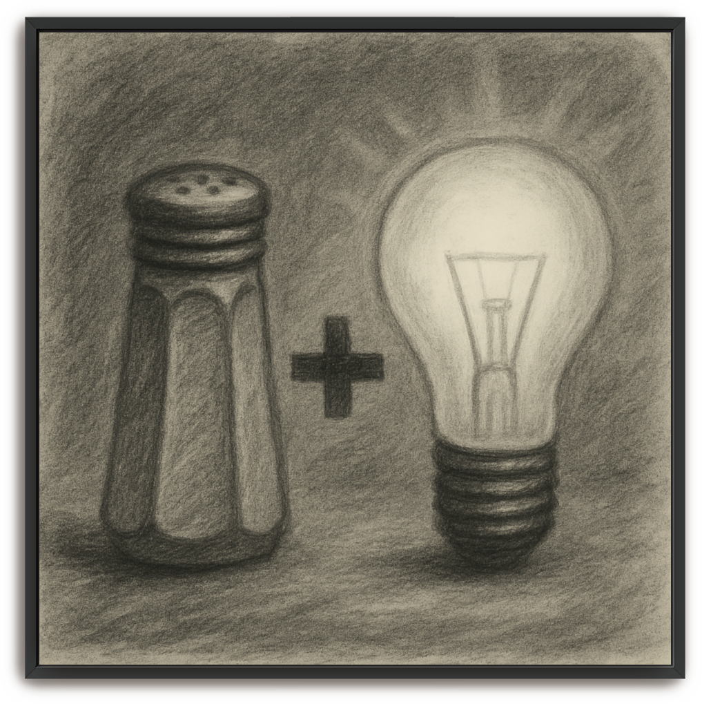 Salt + Light - Charcoal - Scriptures Illustrated