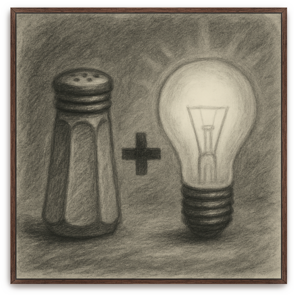 Salt + Light - Charcoal - Scriptures Illustrated