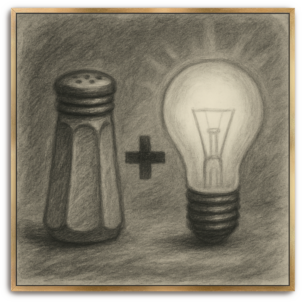 Salt + Light - Charcoal - Scriptures Illustrated