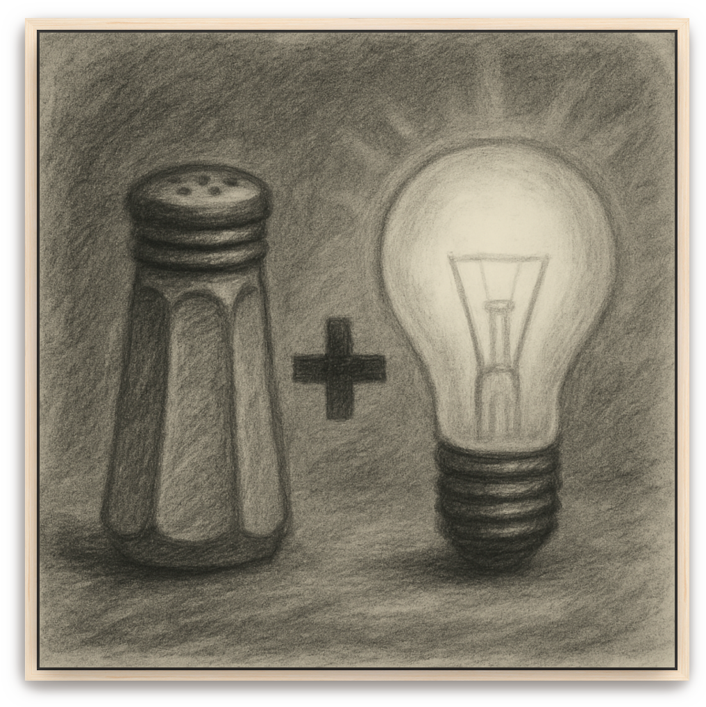 Salt + Light - Charcoal - Scriptures Illustrated