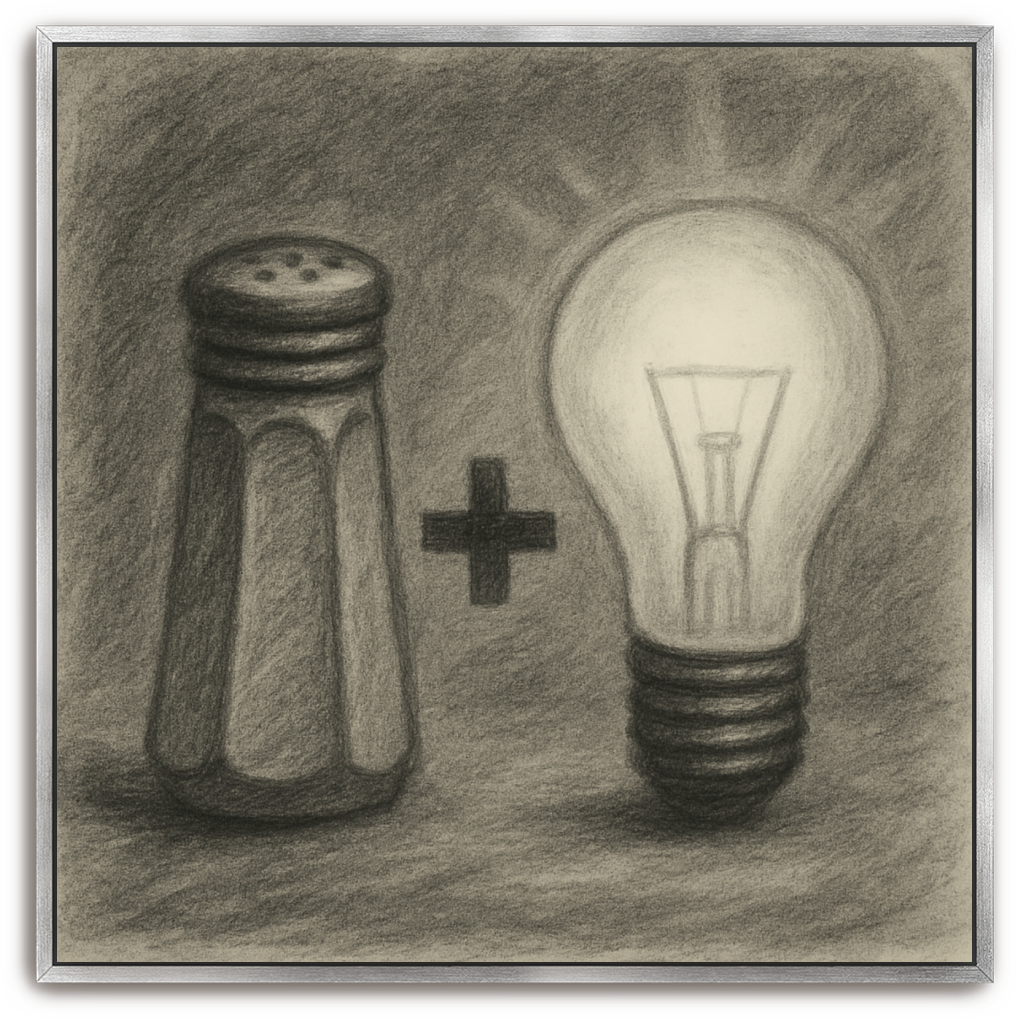 Salt + Light - Charcoal - Scriptures Illustrated