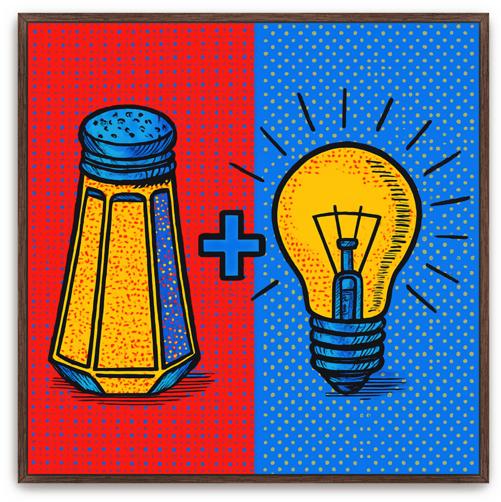 Salt + Light - Pop Art - Scriptures Illustrated