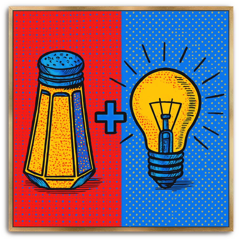 Salt + Light - Pop Art - Scriptures Illustrated