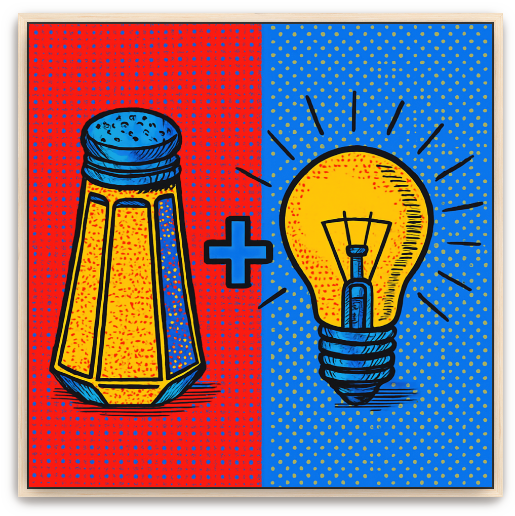 Salt + Light - Pop Art - Scriptures Illustrated