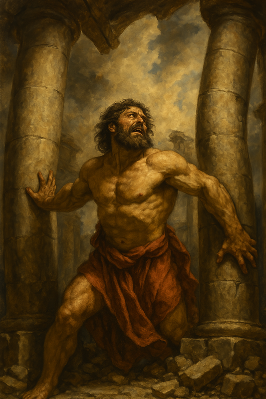 Samson's Sacrifice - Classical Realism - Scriptures Illustrated