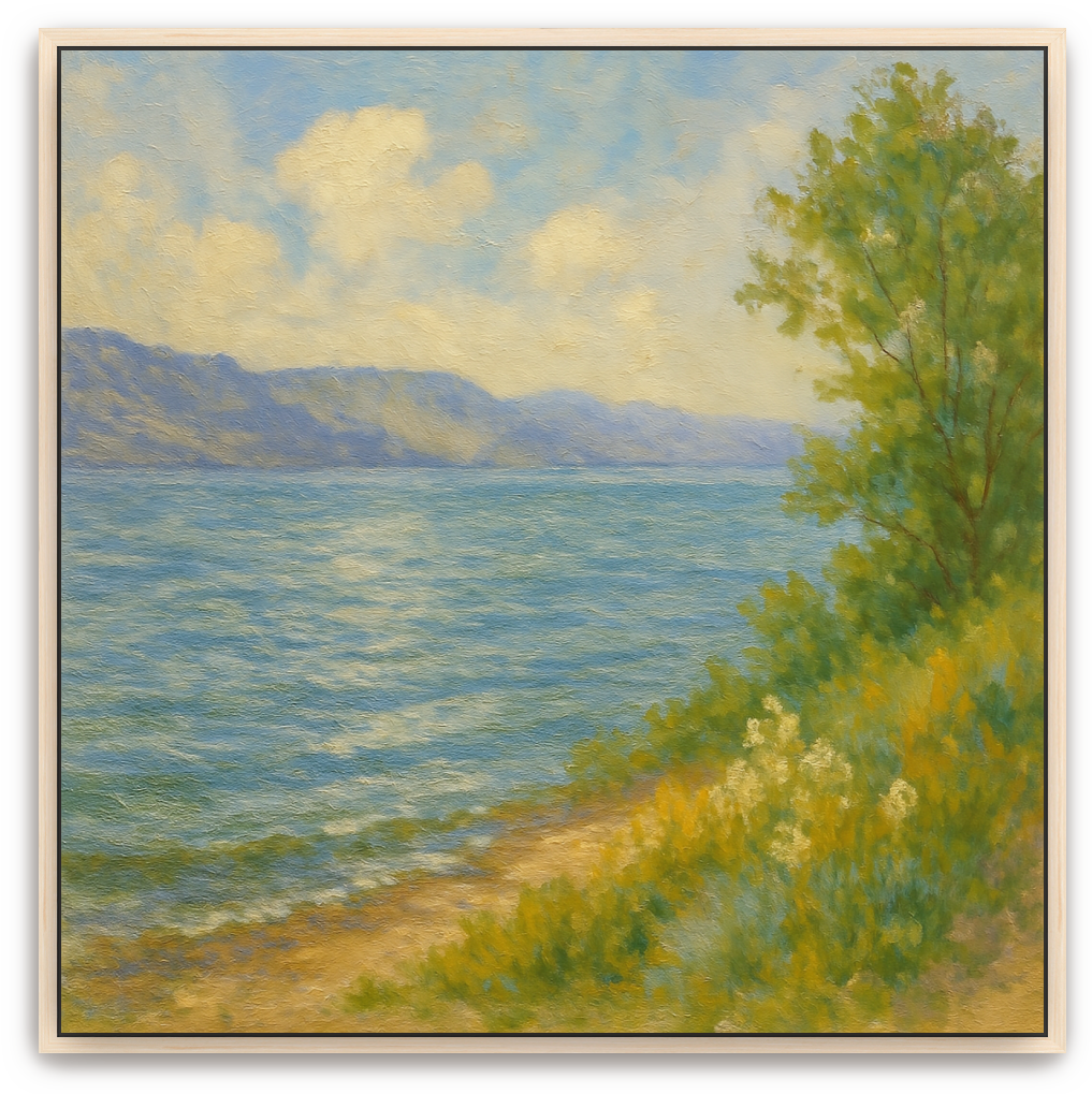Sea of Galilee - Impressionism - Scriptures Illustrated