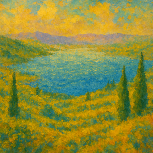 Sea of Galilee 2 - Impressionism