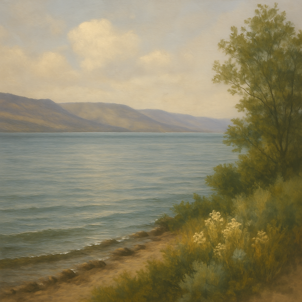 Sea of Galilee - Romanticism - Scriptures Illustrated
