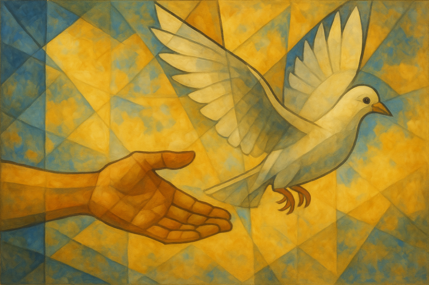 Sent Out - Cubism - Scriptures Illustrated