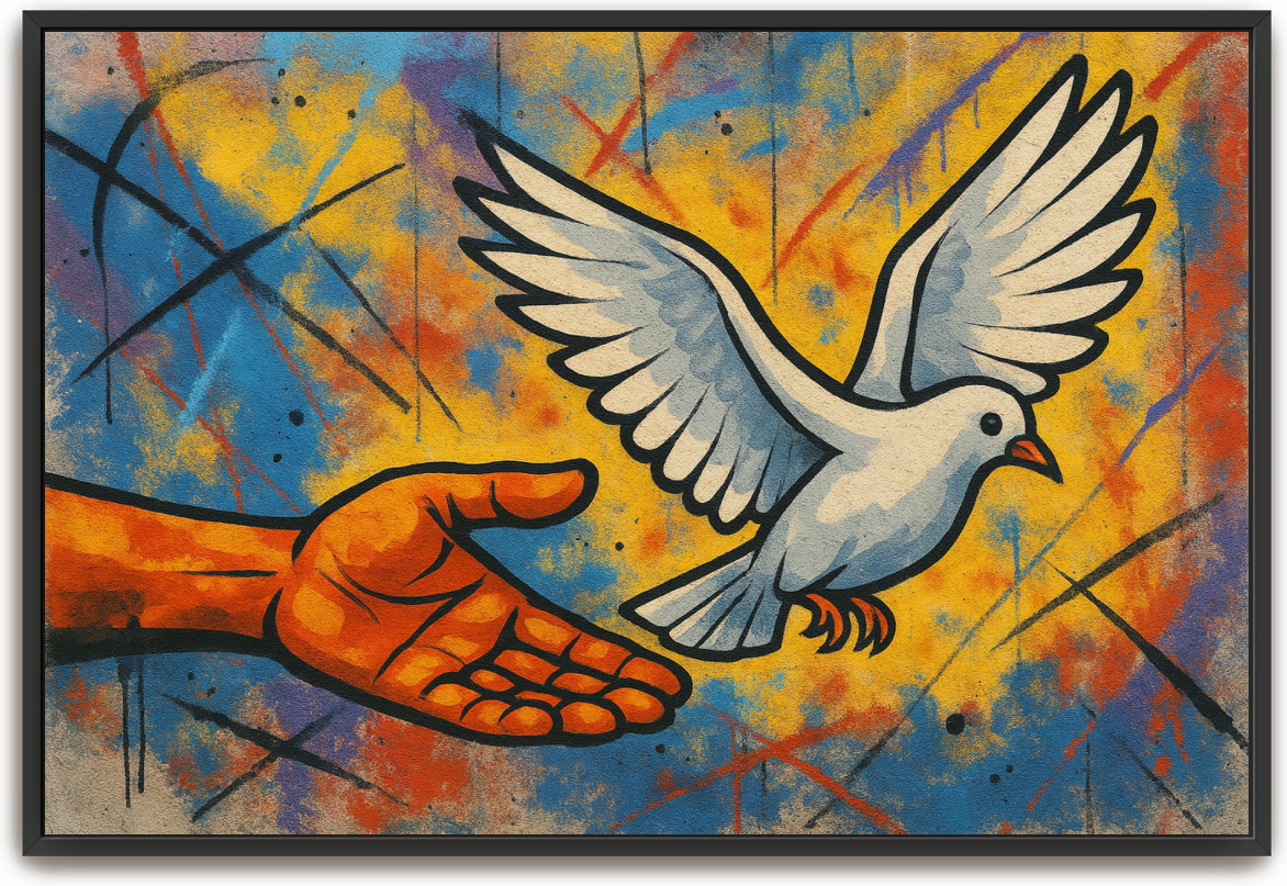 Sent Out - Street Art - Scriptures Illustrated