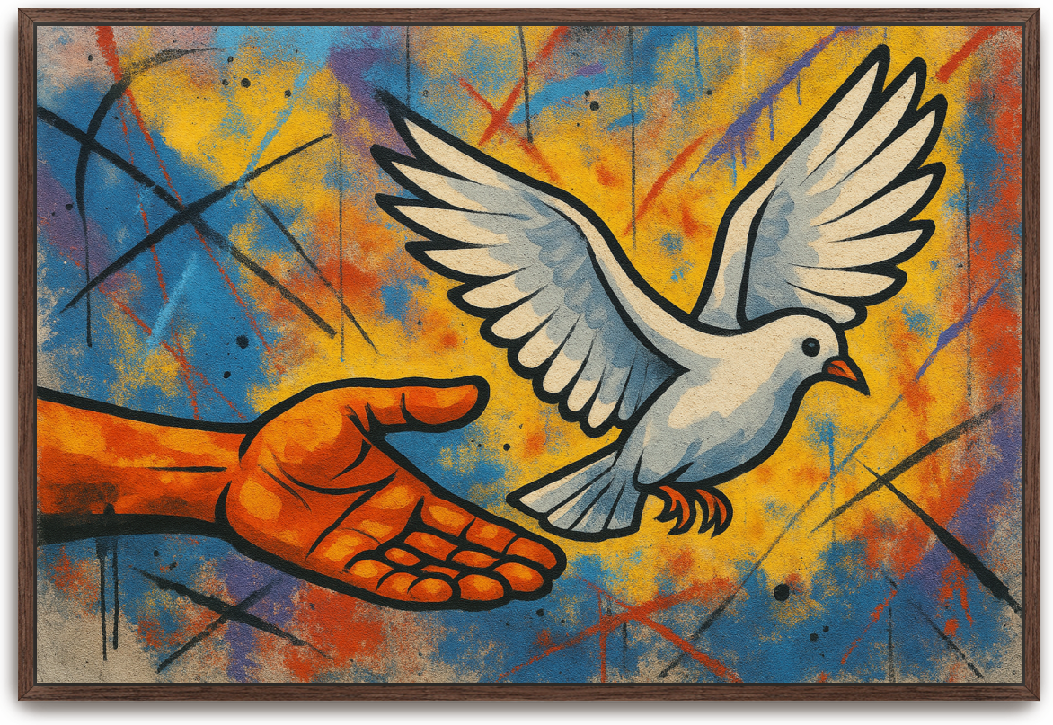 Sent Out - Street Art - Scriptures Illustrated