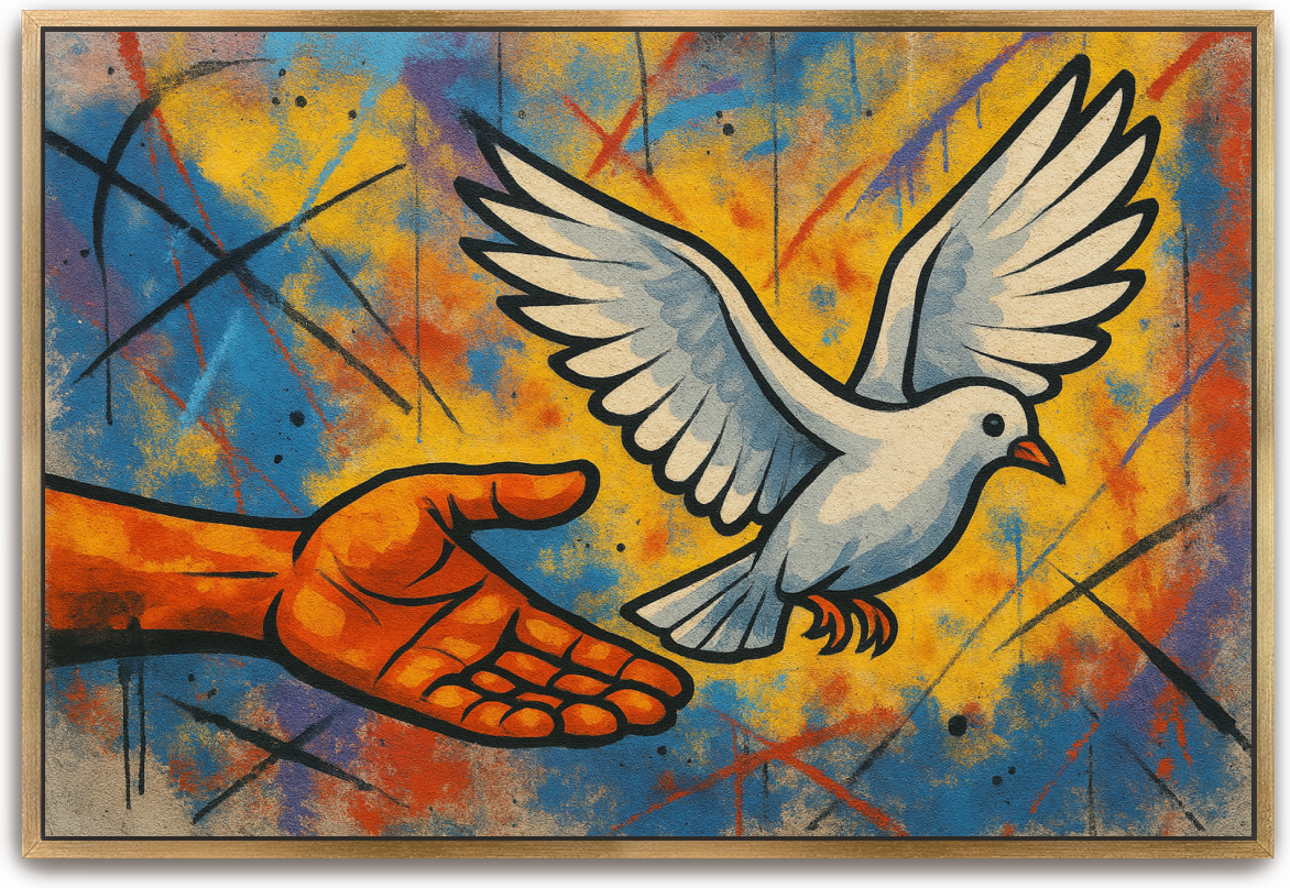 Sent Out - Street Art - Scriptures Illustrated