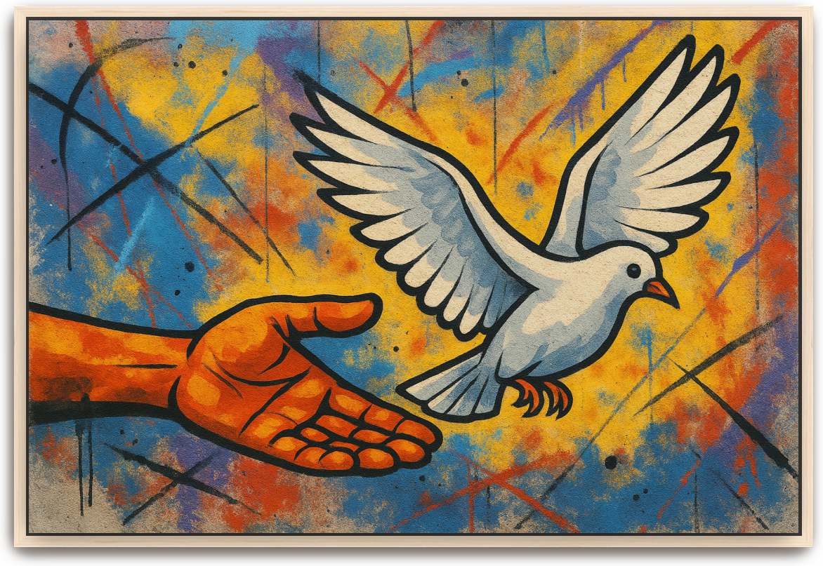 Sent Out - Street Art - Scriptures Illustrated