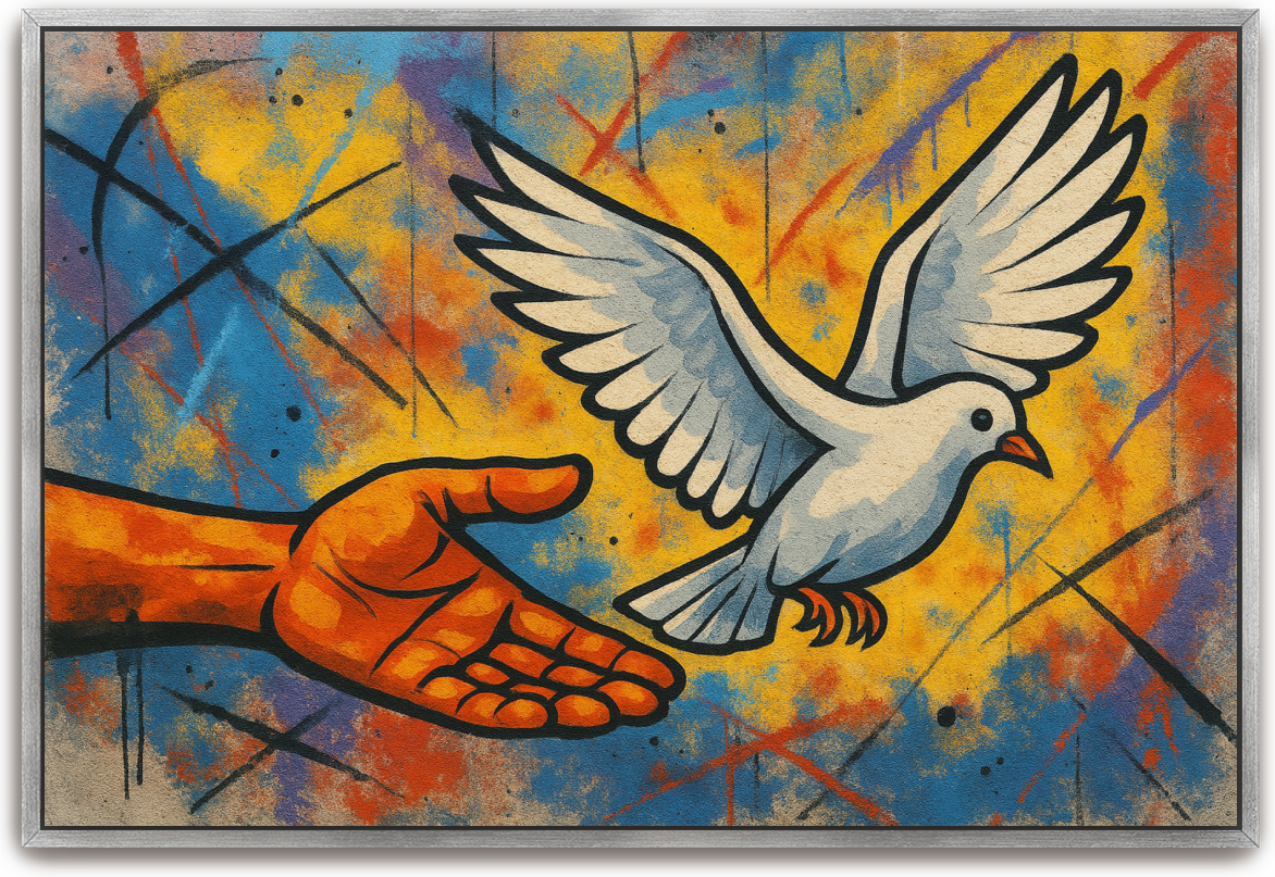 Sent Out - Street Art - Scriptures Illustrated