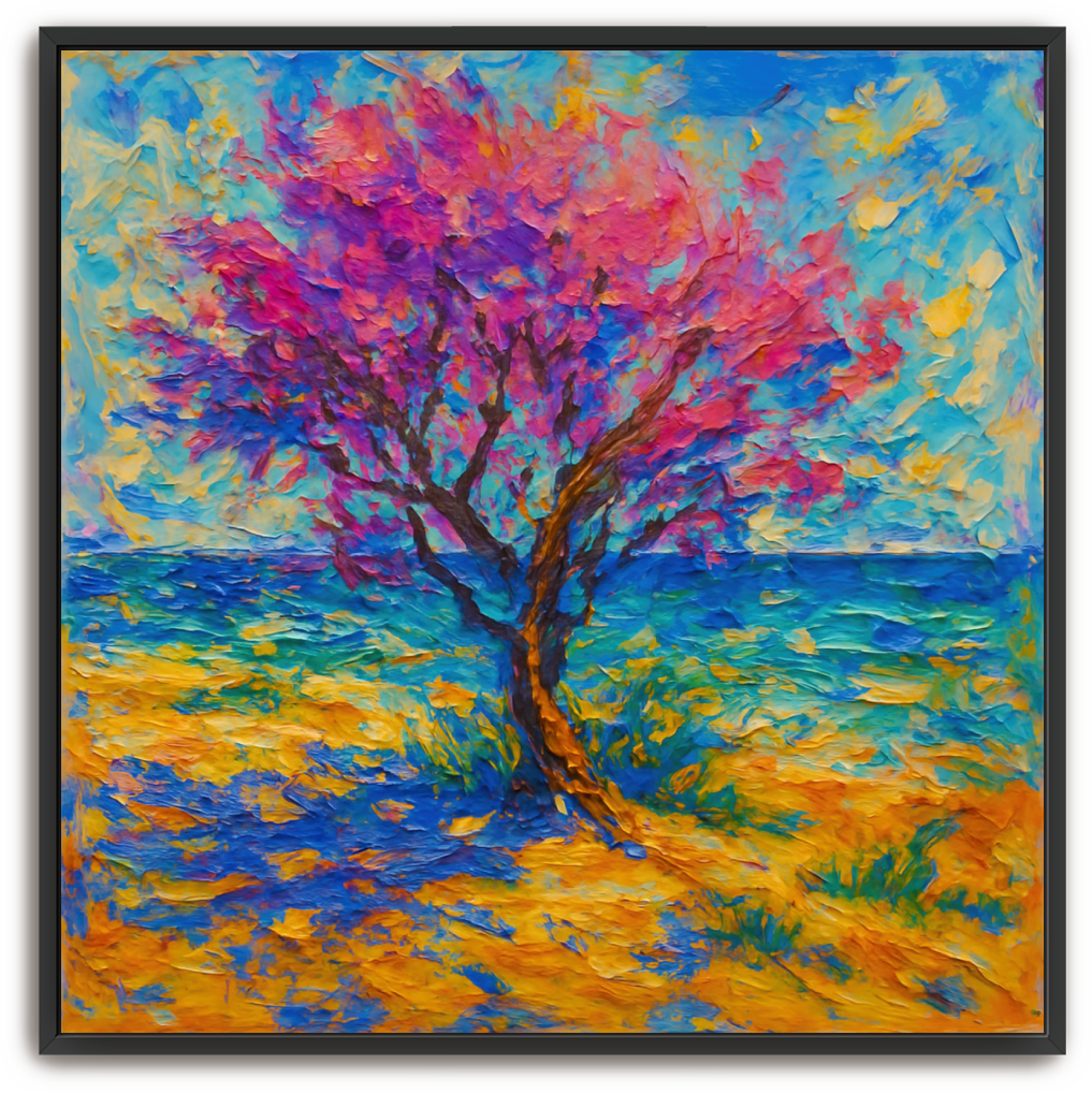 Tamarisk Tree - Abstract Expressionism - Scriptures Illustrated