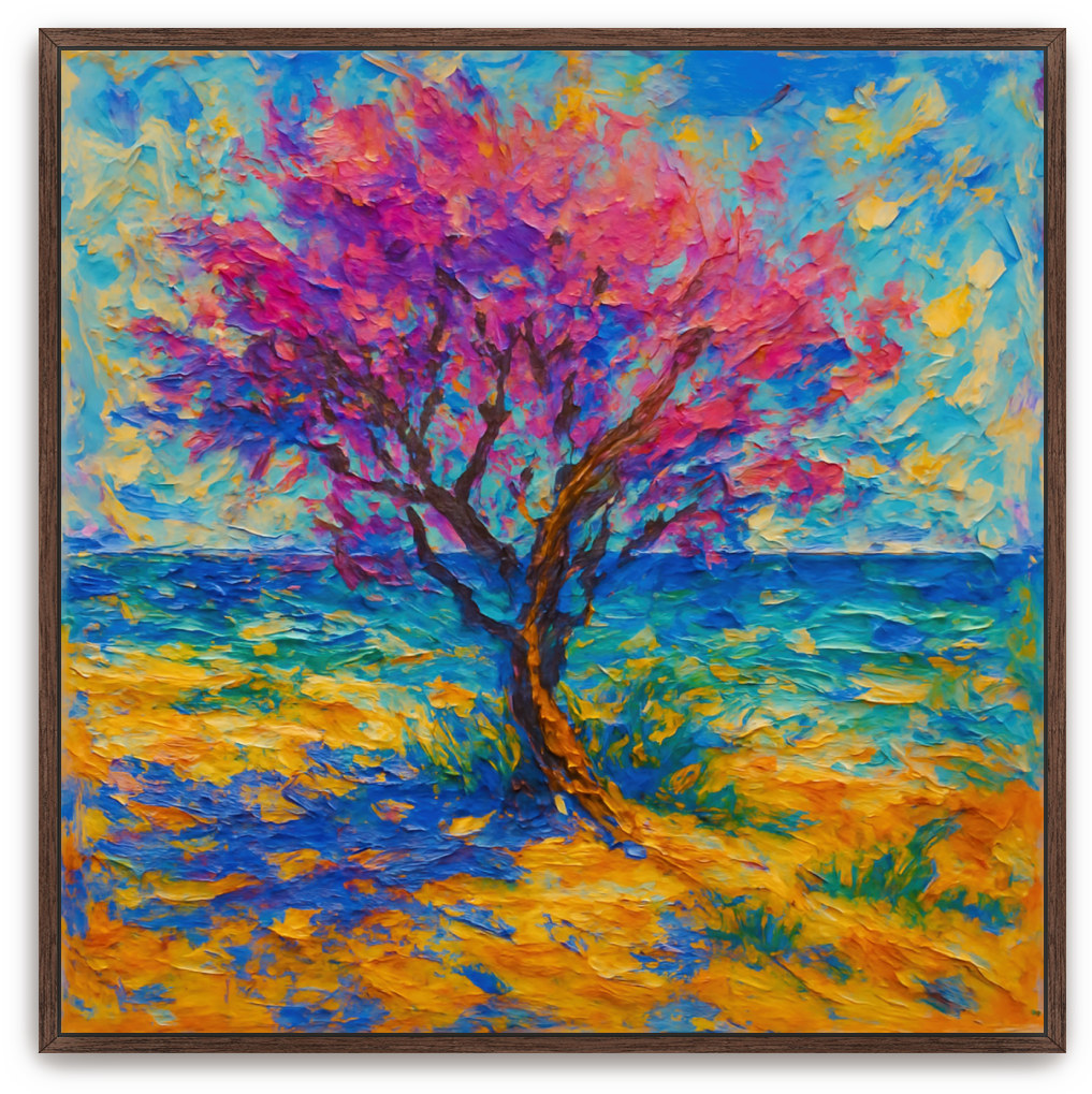 Tamarisk Tree - Abstract Expressionism - Scriptures Illustrated