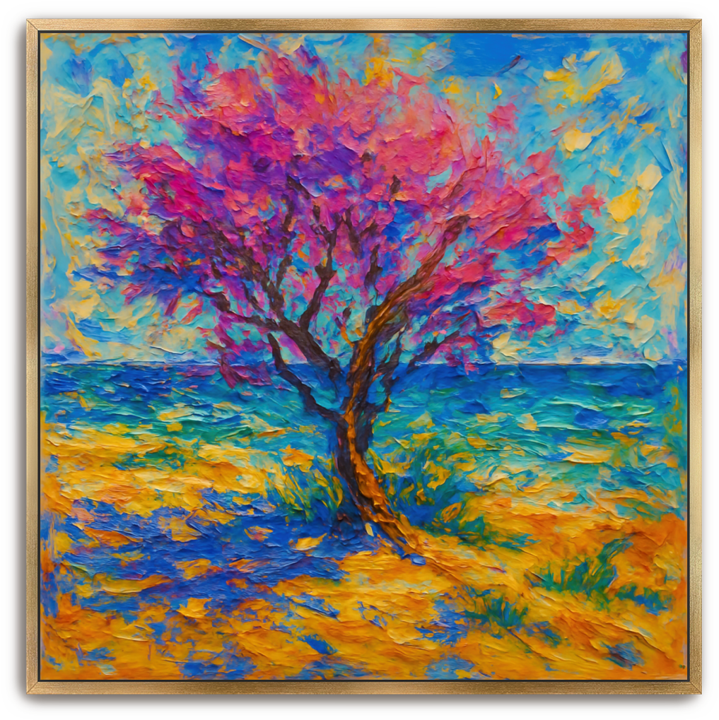 Tamarisk Tree - Abstract Expressionism - Scriptures Illustrated