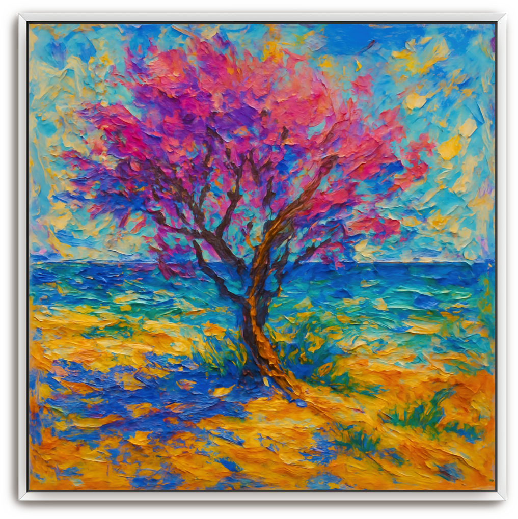 Tamarisk Tree - Abstract Expressionism - Scriptures Illustrated