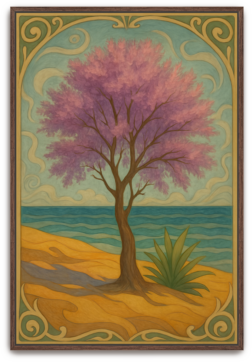 Tamarisk Tree - Art Nouveau