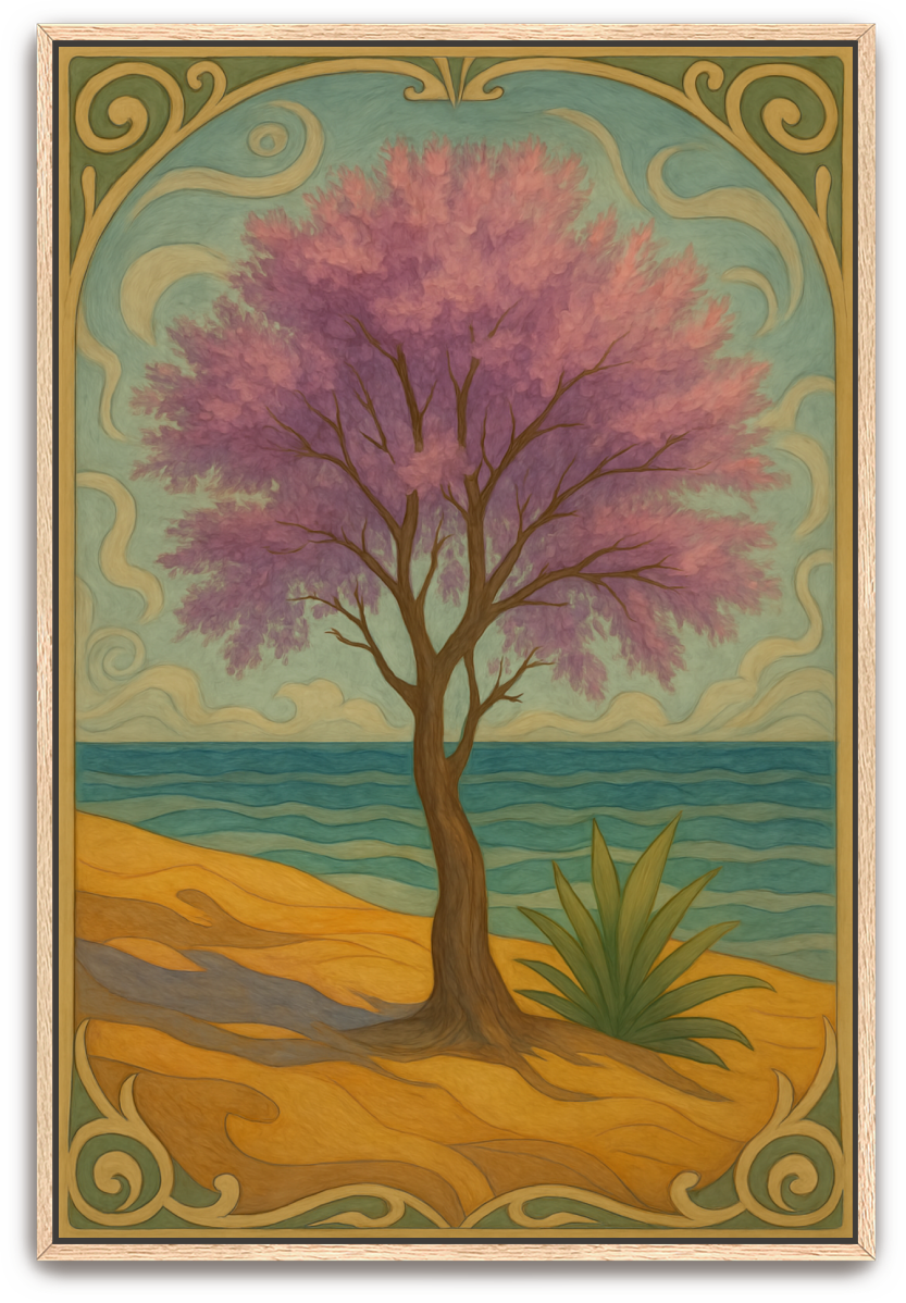 Tamarisk Tree - Art Nouveau