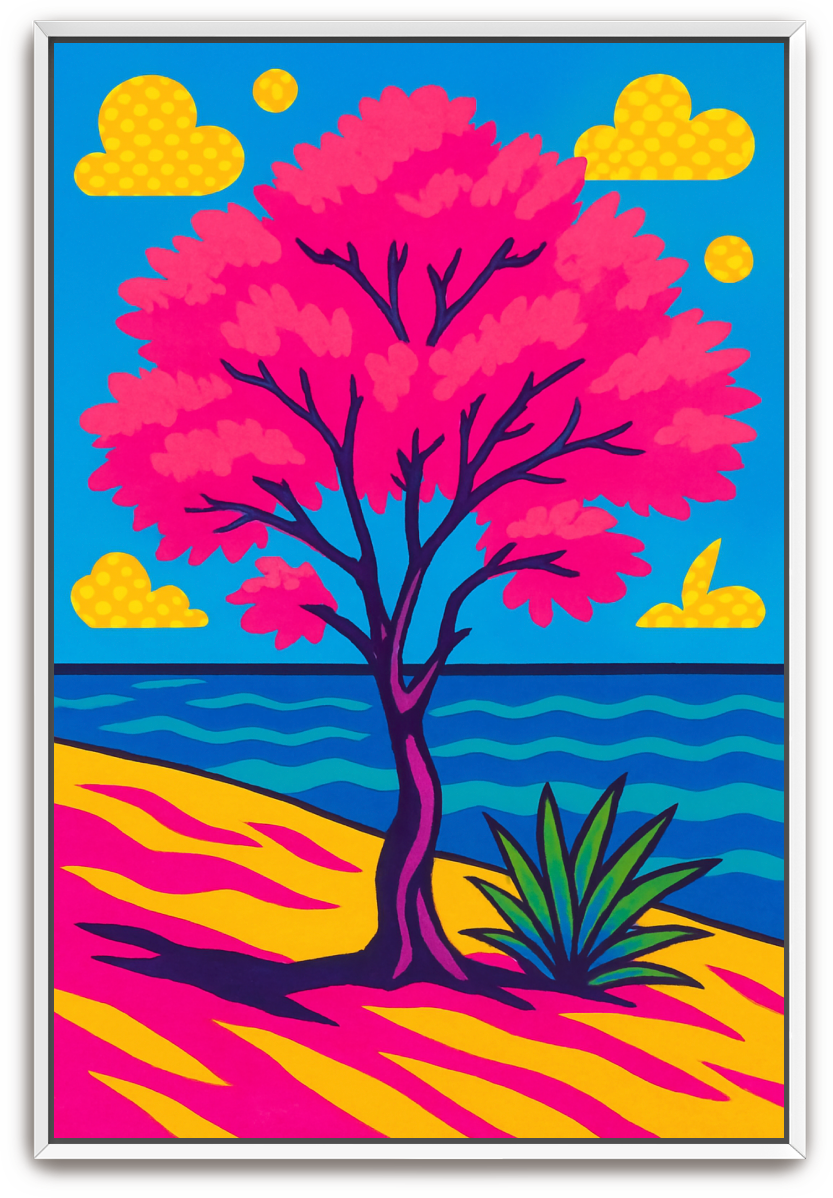 Tamarisk Tree - Pop Art - Scriptures Illustrated