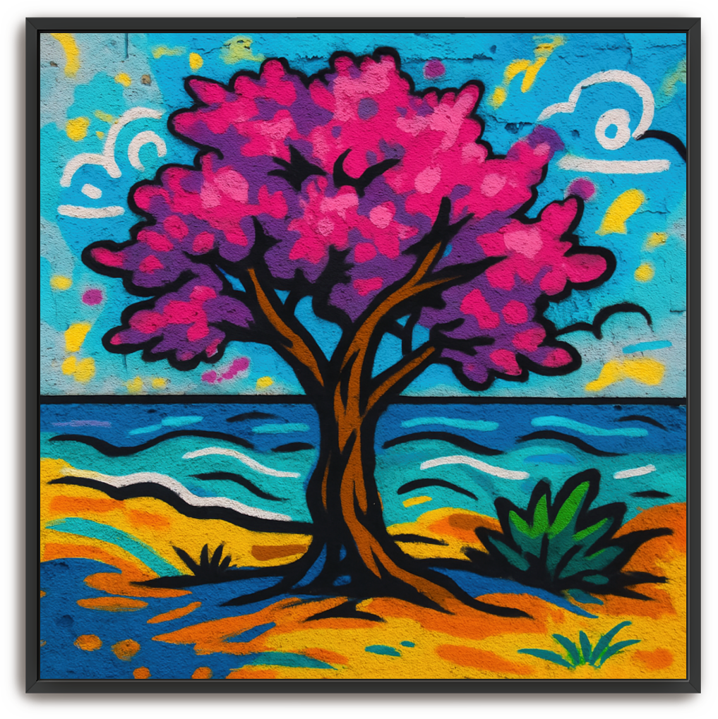 Tamarisk Tree - Street Art - Scriptures Illustrated