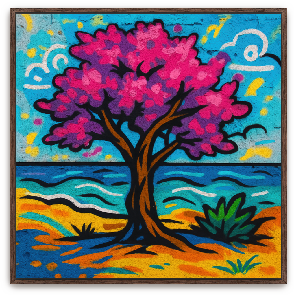 Tamarisk Tree - Street Art - Scriptures Illustrated