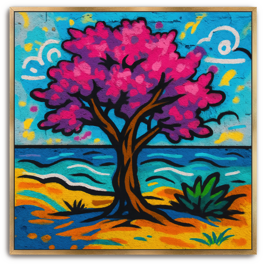 Tamarisk Tree - Street Art - Scriptures Illustrated