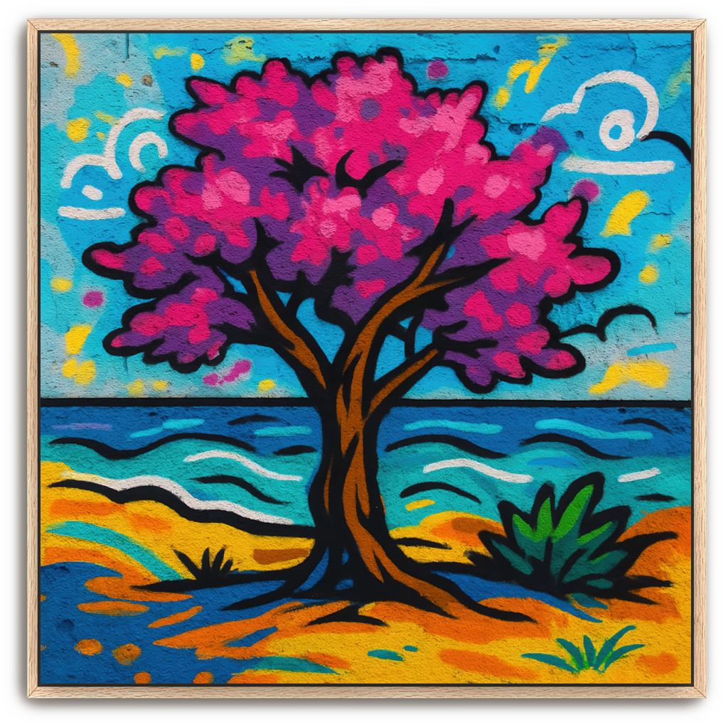 Tamarisk Tree - Street Art - Scriptures Illustrated