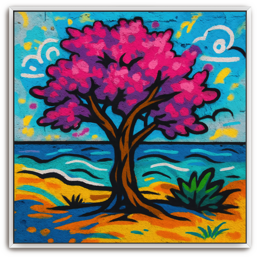 Tamarisk Tree - Street Art - Scriptures Illustrated