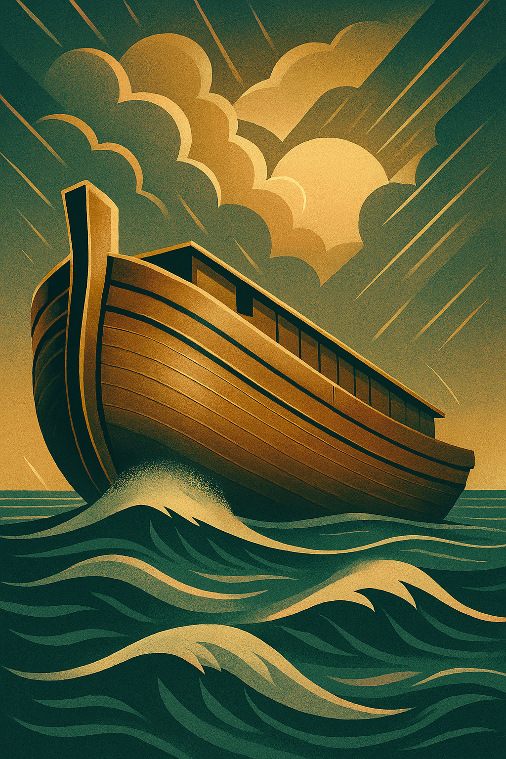 The Ark - Art Deco - Scriptures Illustrated