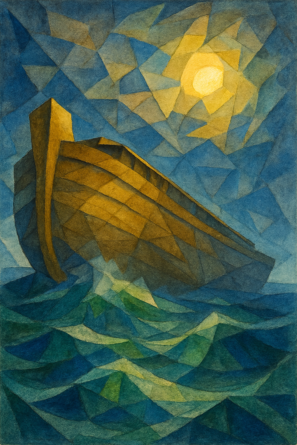 The Ark - Cubism - Scriptures Illustrated