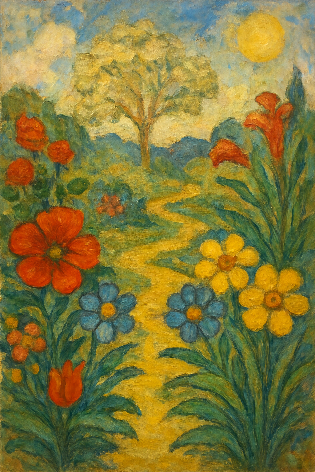 The Garden - Impressionism - Scriptures Illustrated