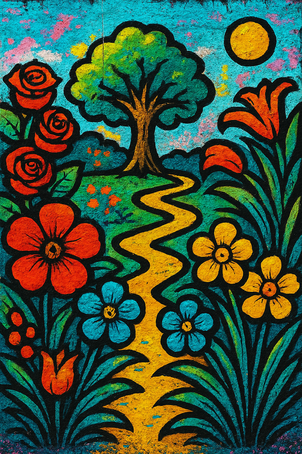 The Garden - Street Art - Scriptures Illustrated