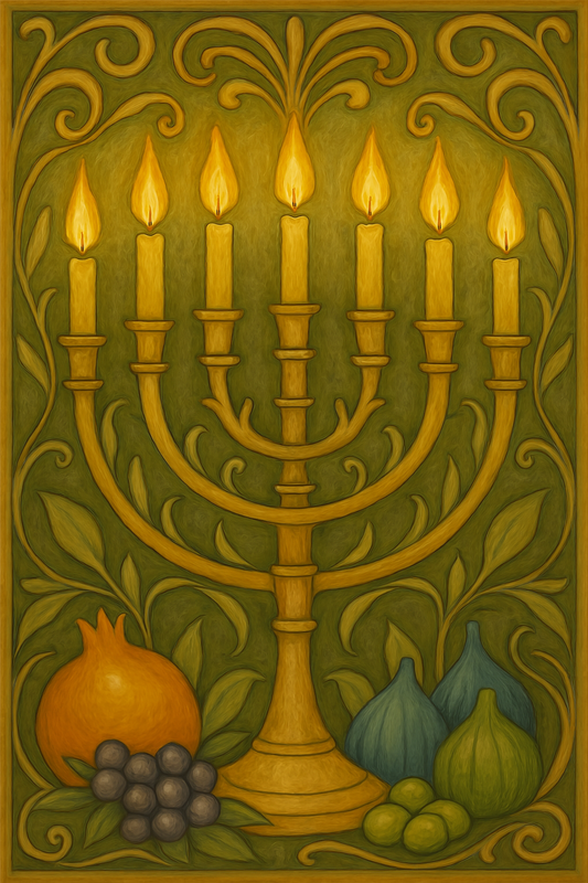 The Lampstand - Art Nouveau