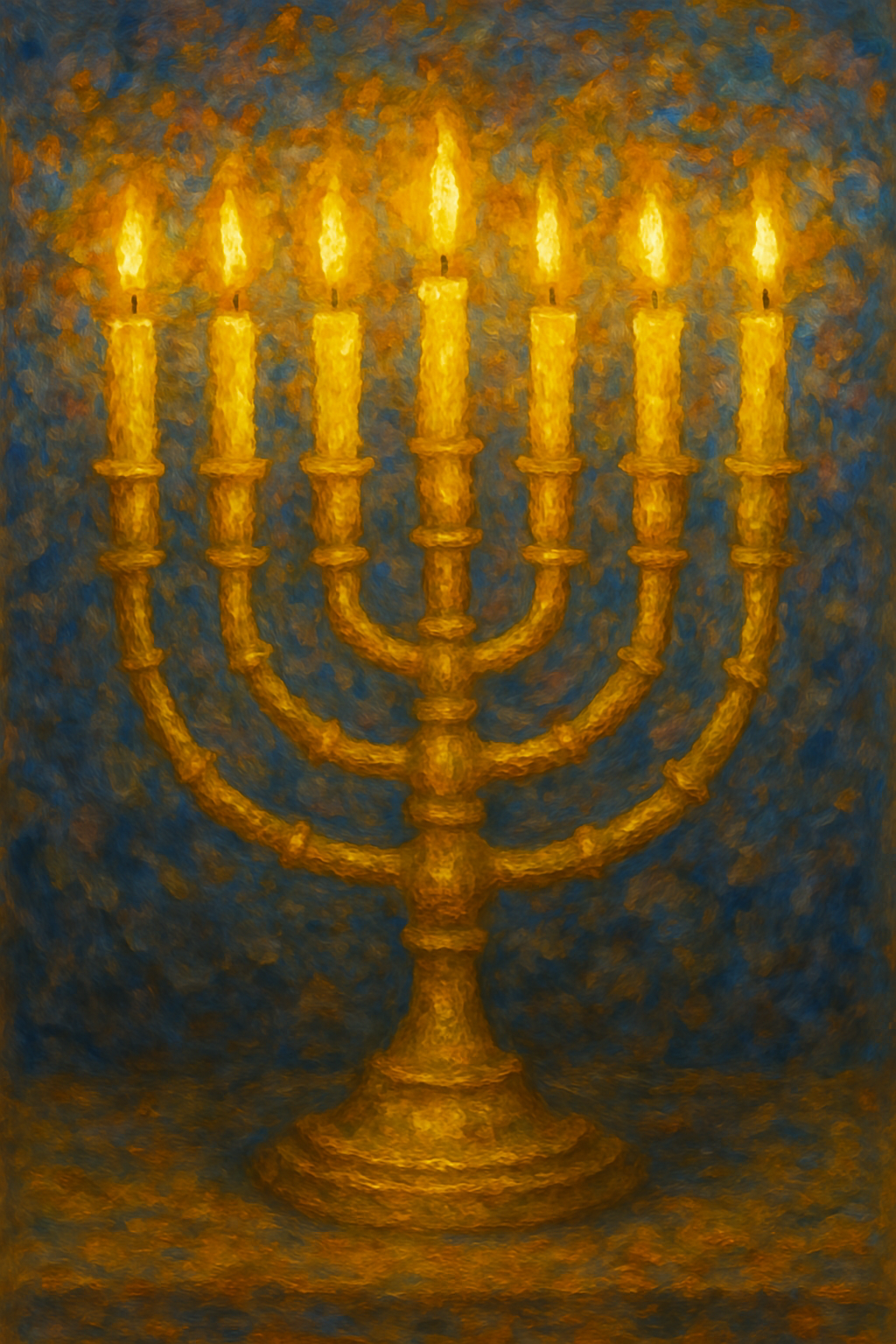 The Lampstand - Impressionism - Scriptures Illustrated