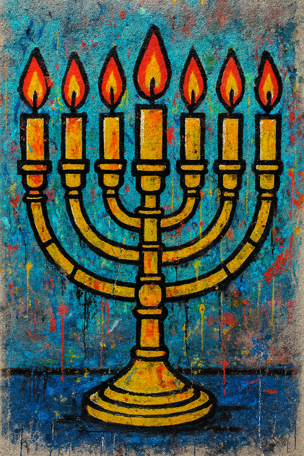 The Lampstand - Street Art - Scriptures Illustrated