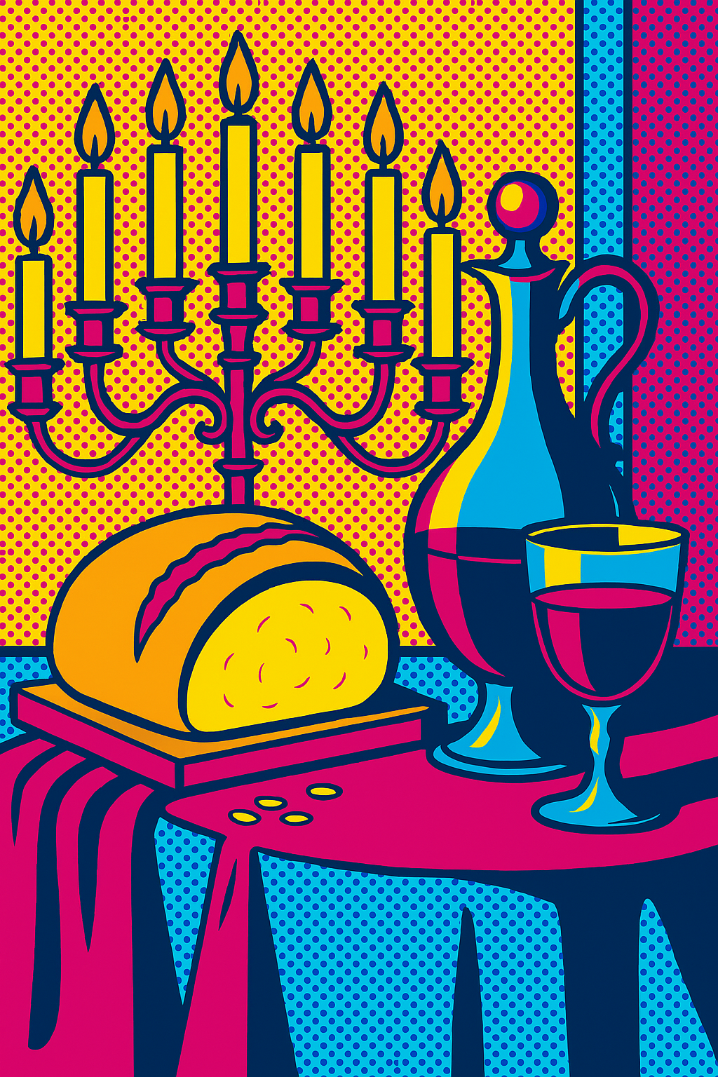 The Lampstand and The Covenant - Pop Art