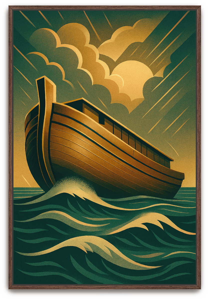 The Ark - Art Deco - Scriptures Illustrated