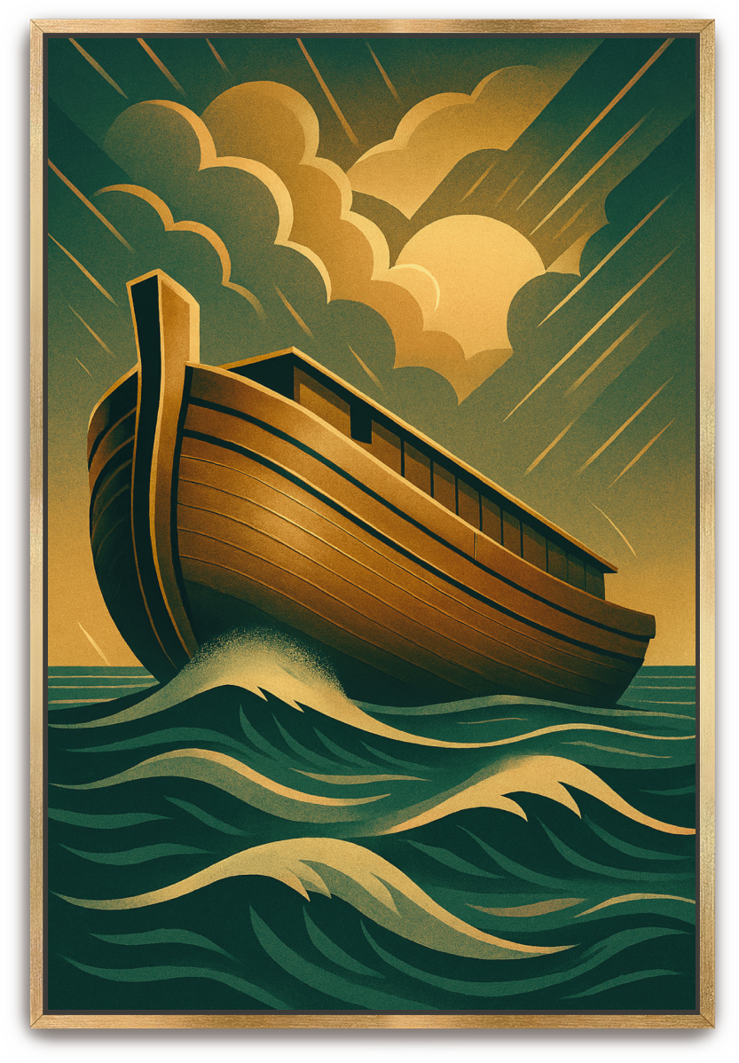 The Ark - Art Deco - Scriptures Illustrated