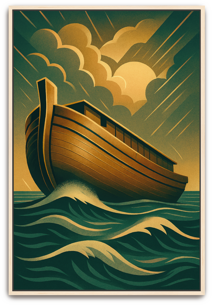 The Ark - Art Deco - Scriptures Illustrated