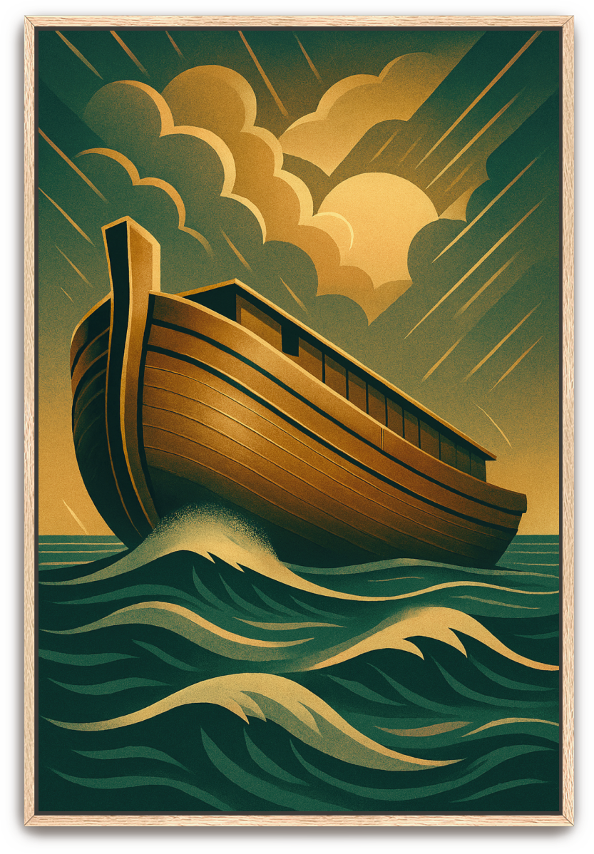 The Ark - Art Deco - Scriptures Illustrated