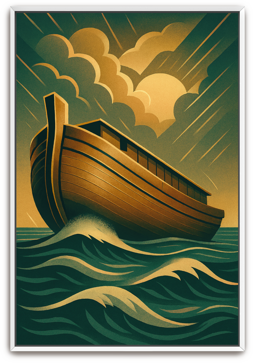 The Ark - Art Deco - Scriptures Illustrated