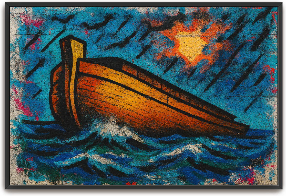 The Ark - Street Art - Scriptures Illustrated