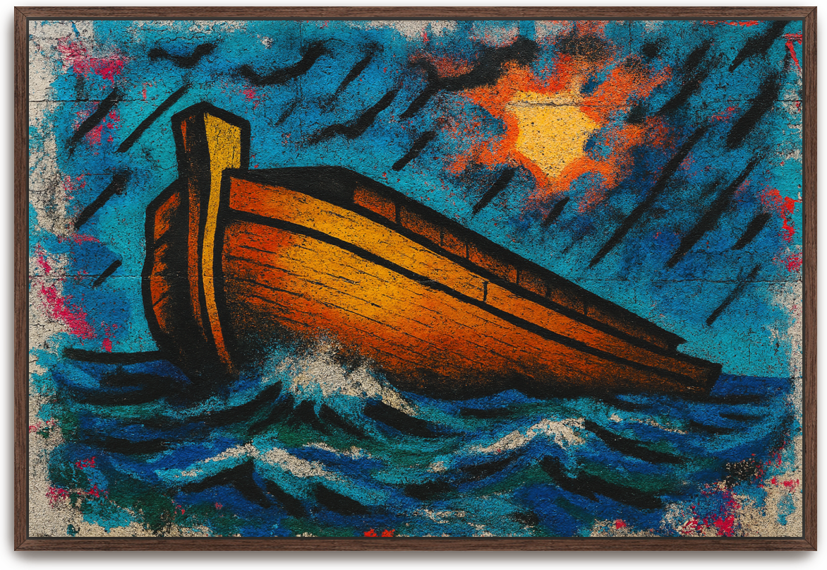 The Ark - Street Art - Scriptures Illustrated